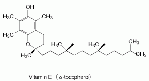 Molécula de vitamina E